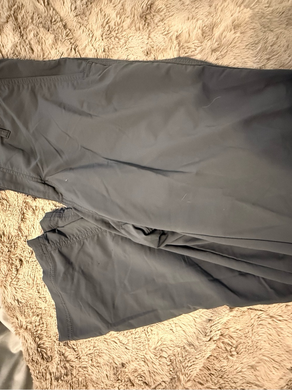 Men's Black Performance Pants - Classic Straight Fit